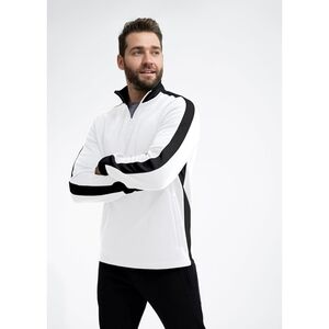 NWT Swet Tailor Stretch Fleece Quater Zip Size L